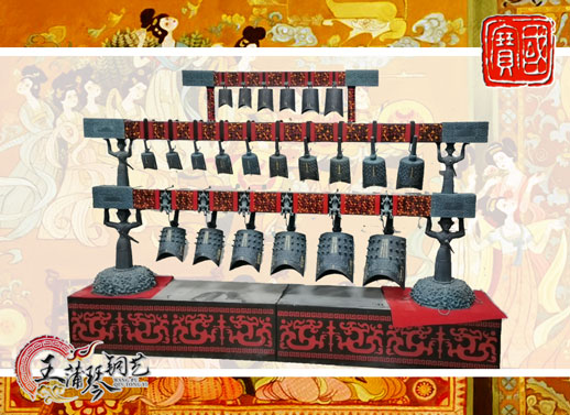 22件C型編鐘、小型演奏級、F調(diào)主旋律