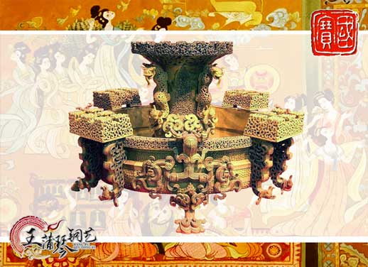 銅尊盤，曾侯乙尊盤，國(guó)寶級(jí)文物之一