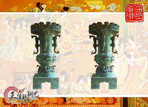 曾侯乙銅尊，武漢東湖賓館雕塑